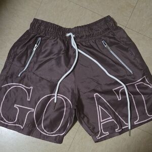 Men's Brown Athletic Shorts